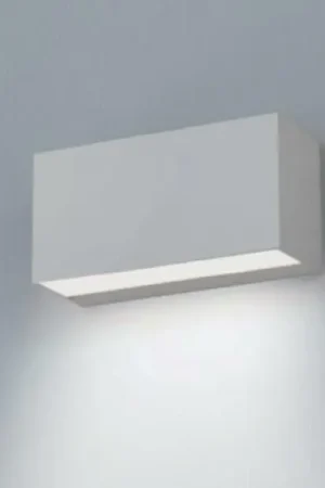 Prezzo Scontato NOBILE ILLUMINAZIONE APPLIQUE LED 15W LUCE CALDA 3000K COLORE BIANCO BA20/1A/3K/W