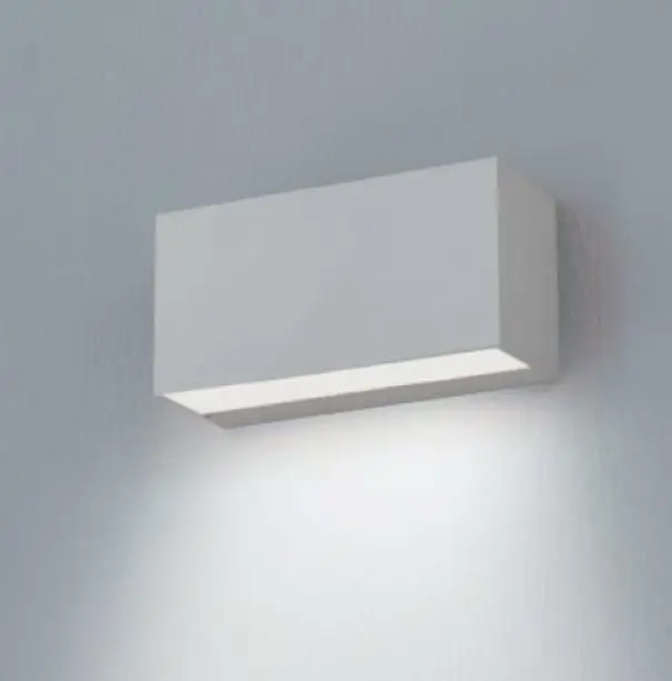 Prezzo Scontato NOBILE ILLUMINAZIONE APPLIQUE LED 15W LUCE CALDA 3000K COLORE BIANCO BA20/1A/3K/W