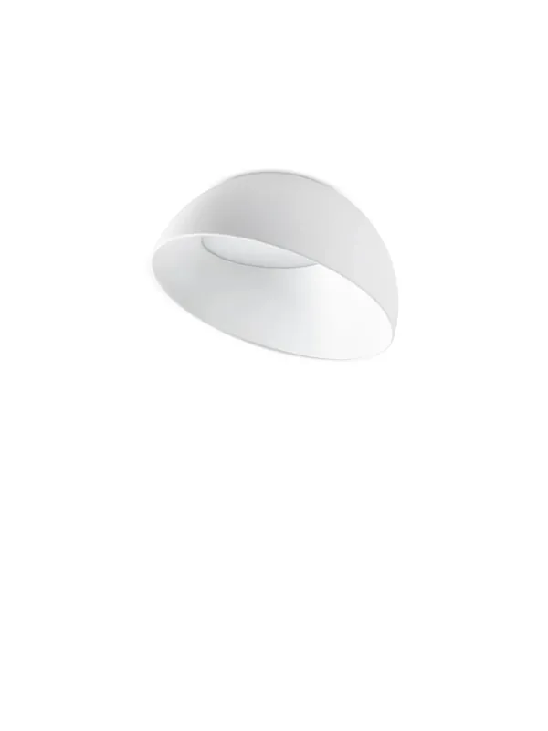 Promo Stagionale Plafoniera moderna a led design bianco cupola d.35cm DL1857