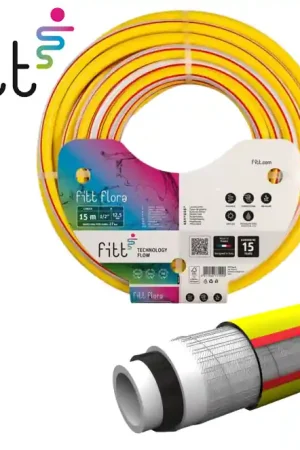 Non Perdere TUBO IRRIGAZIONE A 5 STRATI FLORA GIALLO Ø 3/4" 25mt