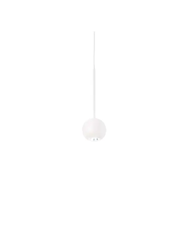 Lampadario a sospensione moderno led design minimal bianco cavo 6mt DL1851 Soddisfatti O Rimborsati