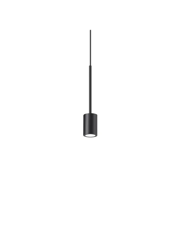 Lampadario a sospensione moderno led design minimal nero cavo 6mt DL1848 A Buon Prezzo