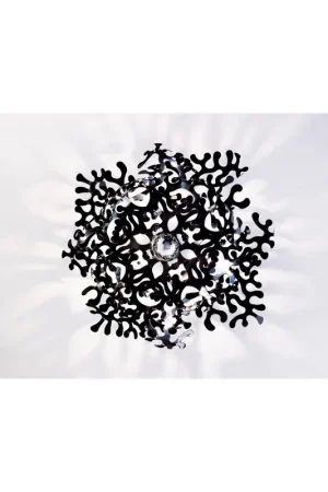 Prezzo Conveniente Lumen Center Leaves 21 applique e plafone per salone in metallo