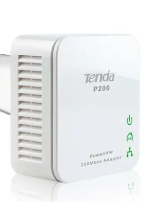 TENDA KIT 2 MINI ADATTATORI POWERLINE ETHERNET 200 MBPS P200 415025 Quantità Limitata