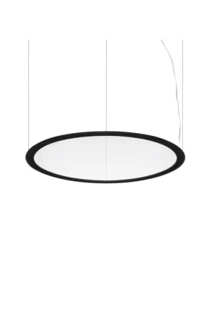 Affare Lampadario a sospensione led moderno nero d.63cm DL1830 per soggiorno ufficio