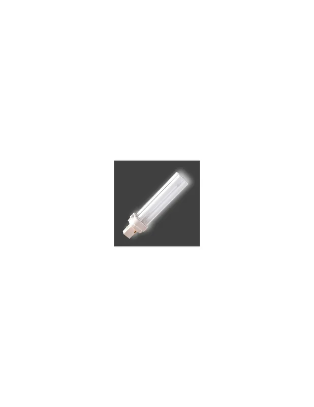 Popolare Lampada fluorescente compatta 18w 2700k g24d-2 2p airam