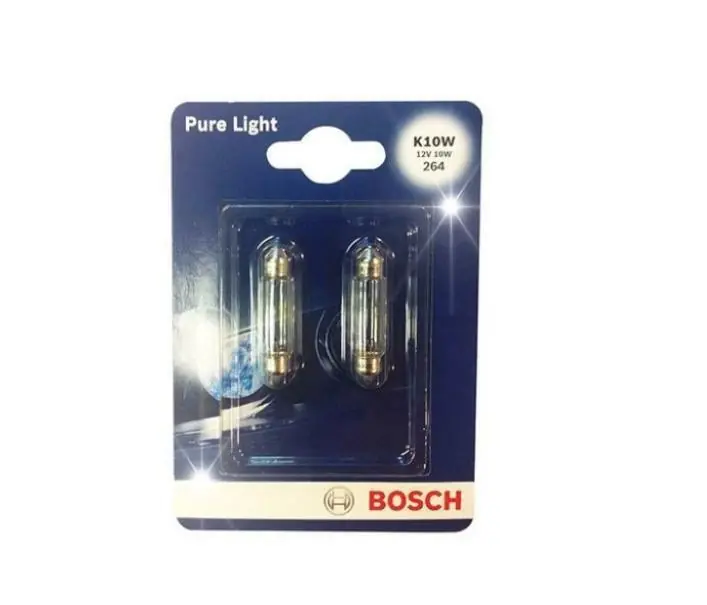 BOSCH 2 LAMPADE K10W 014 12V 10W 1192 Subito Disponibile