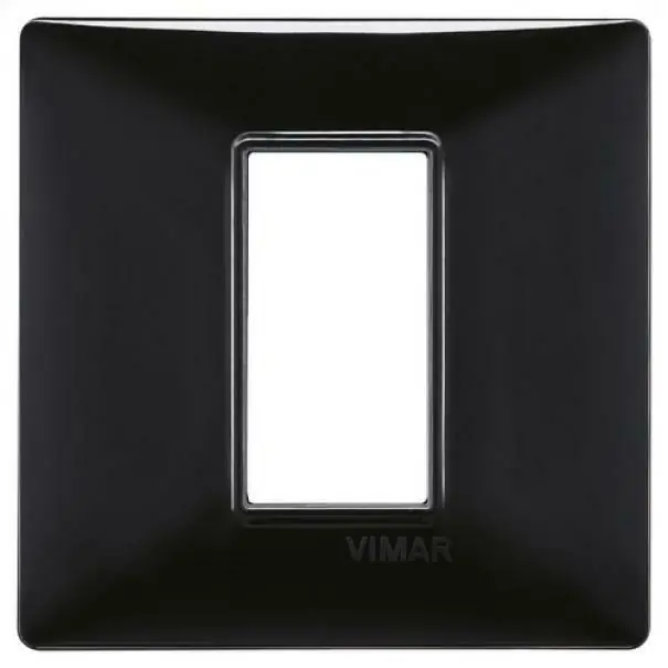 VIMAR PLANA PLACCA 1 MODULO NERA 14641.05 Compra Online
