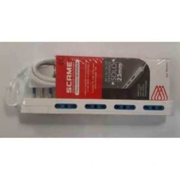 Prezzo Di Fabbrica PRESA MULTIPLA SALVA SPAZIO 4POLI 16A CON CAVO 160.261/C SCAME