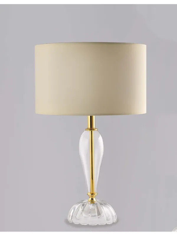 Bestseller Lume grande classico in cristallo trasparente oro a 1 luce luxury lgt 134
