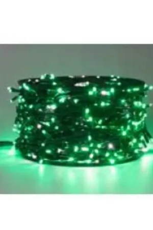 Occasione NEW LAMPS MINILUCCIOLE LED VERDI CON CAVO VERDE 15MT USO INTERNO/ESTERNO 55-095 55-095/B15