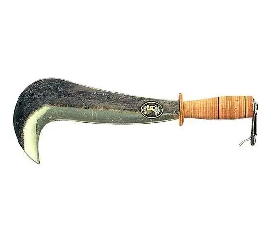 RONCOLA SOLITA MANICO CUOIO CM 28 Economico