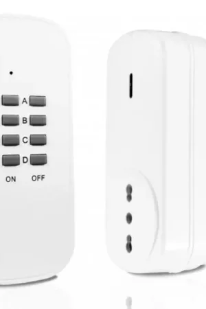AVIDSEN PRESA-INTERRUTTORE RADIOCOMANDATA 4 CANALI CON TELECOMANDO 103113 Offerta Del Giorno