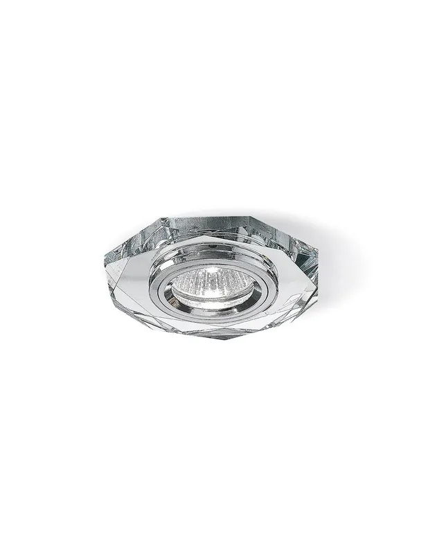 Più Venduto Gea Led Ophelia GFA322 faretto ad incasso ottagonale in cristallo attacco GU10