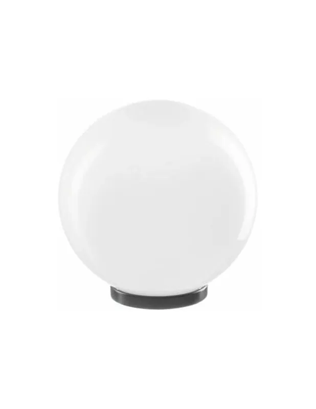 Ordina Subito Lampione sfera da esterno opale d400 ip44 e27 con base nero illumina