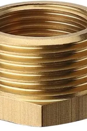 Offerta Del Giorno Riduzione in ottone 1”¼ Maschio x 1" Femmina - raccordo filettato per acqua, gas, aria compressa, carburante, olio
