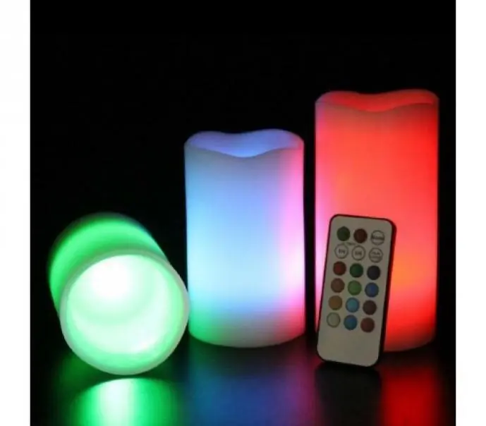 ELETTROSERVICE 3 CANDELE LED IN CERA A BATTERIA RGB CAMBIACOLORE TRAMITE TELECOMANDO IG112 Acquista Ora