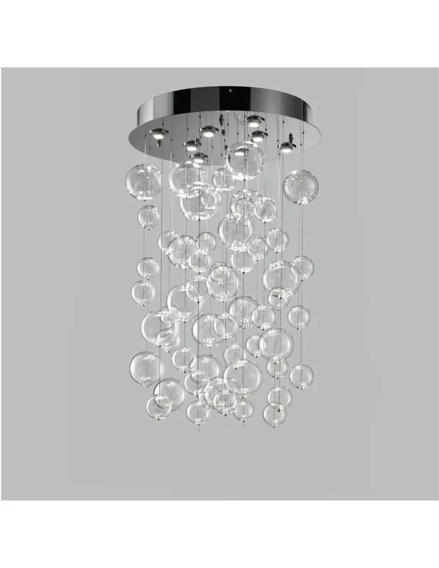 Bolero Metal lux plafoniera moderna altezza 110 cm Ordina Subito