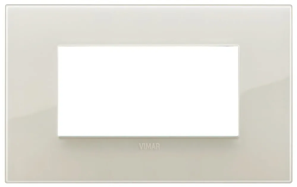 VIMAR ARKè PLACCA CLASSIC 4 MODULI COLORE REFLEX AVORIO 19654.67 Scelto Dai Clienti