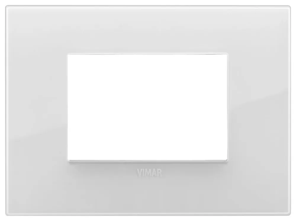 VIMAR ARKè PLACCA CLASSIC 3 MODULI COLORE REFLEX GHIACCIO 19653.66 Subito Disponibile
