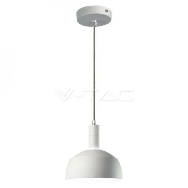 Direttamente Dal Produttore V-TAC SOSPENSIONE BIANCA REGOLABILE DIAMETRO 180MM ATTACCO E27 VT-7100 3920