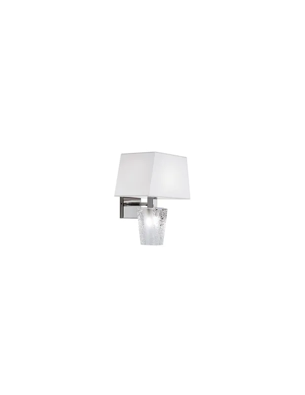 Fabbian Vicky D69 D03 applique con paralume in tessuto Prezzo Scontato