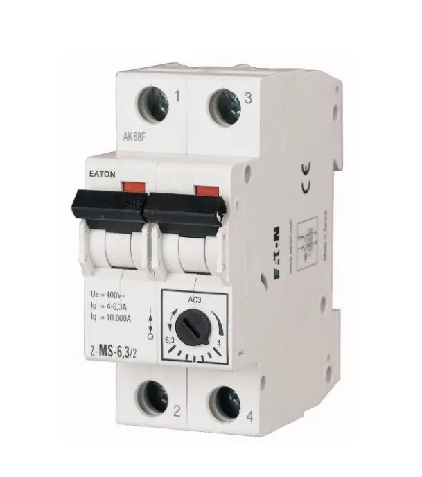 Interruttore protezione motore Eaton Electric 248398 Z-MS-10/2-6,3 10A 2P Affare