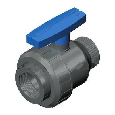 Saldi VALVOLA A SFERA IN POLIPROPILENE MASCHIO/FEMMINA 1/2"