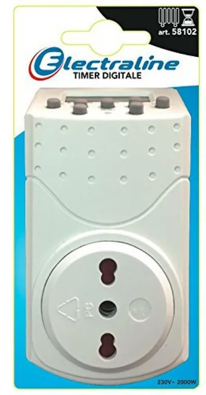 Acquista Ora ELECTRALINE PROGRAMMATORE A SPINA DIGITALE 58102
