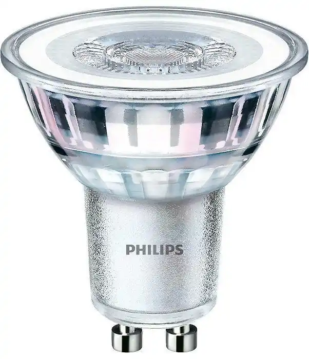 PHILIPS COREPRO LEDSPOT 4.6-50W ATTACCO GU10 LUCE CALDA 3000K CLAGU105083036 Quantità Limitata