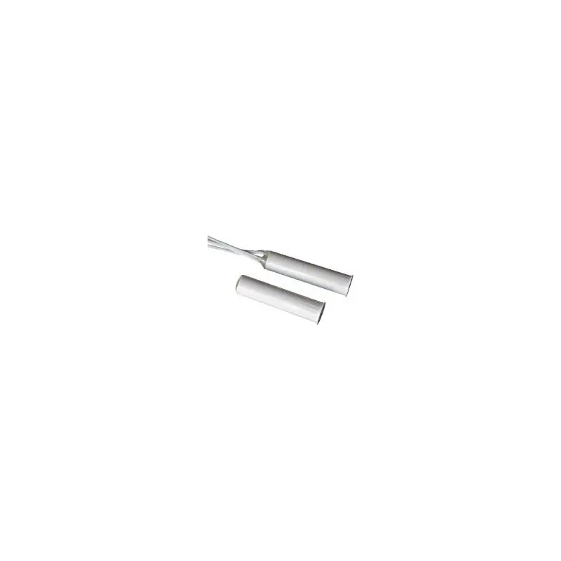 Consegna Rapida contatto magnetico in termoplastico per montaggio da incasso negli infissi Me 415TF bianco