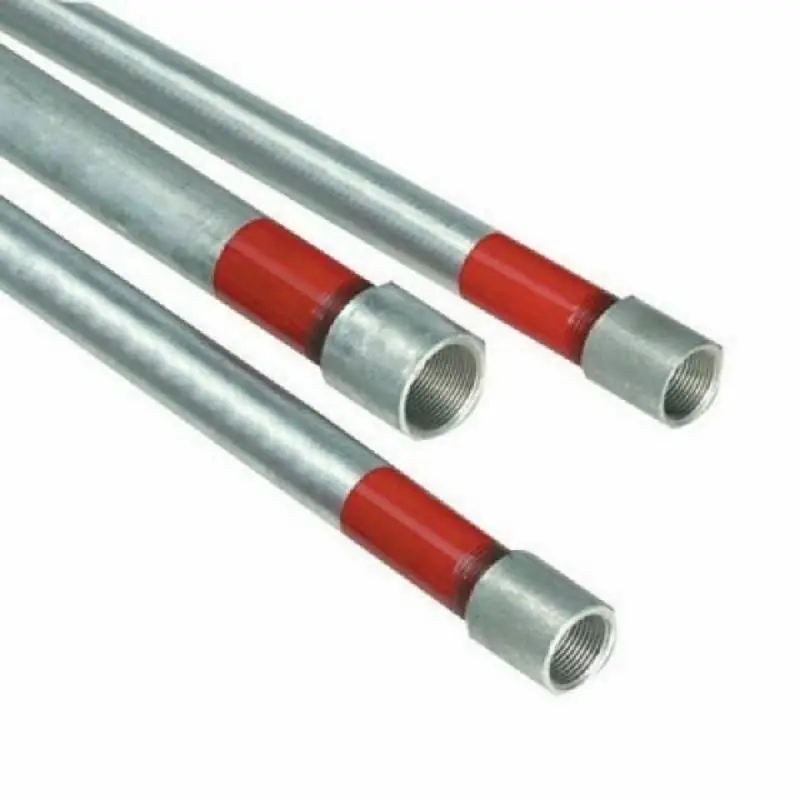 TUBO SENZA SALDATURE zincato vite a manicotto Ø 2"½ spess. 3,6mm Must-Have