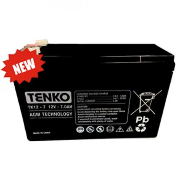 Quantità Limitata GBS ELETTRONICA BATTERIA AL PIOMBO RICARICABILE 12V 7,2AH BP12-7,0 38.6407.04