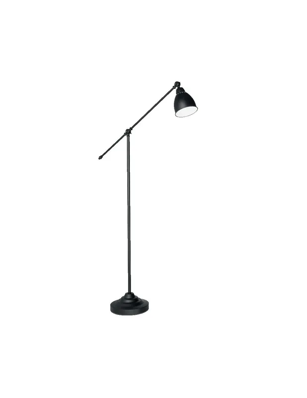 Prezzo Di Fabbrica Ideal Lux Newton PT1 Nera lampada da terra