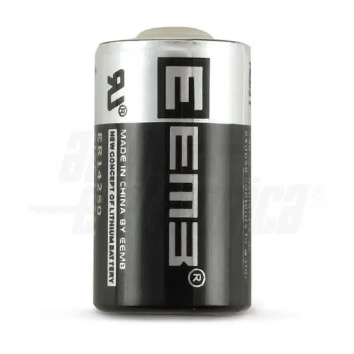 Subito Disponibile Pila al cloruro di tionile 1/2AA Alpha Elettronica 1200mAh 3.6V - PL410A/1