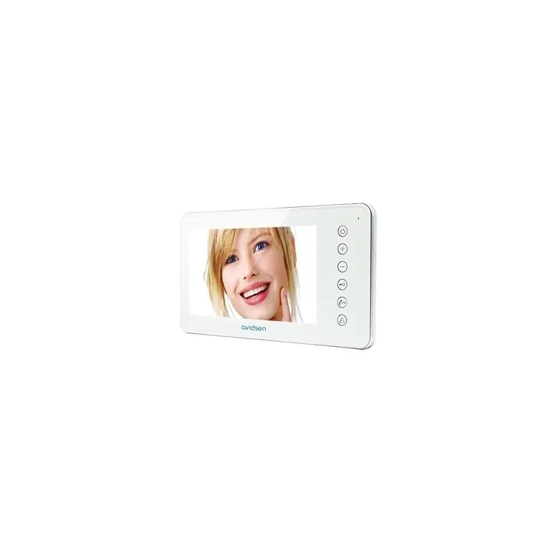 Must-Have avidsen122398 monitor aggiuntivo colore bianco lcd 7