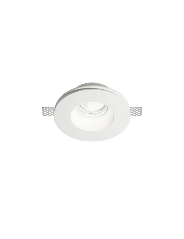 Sconto Ideal Lux Samba Round D74 faretto gesso incasso
