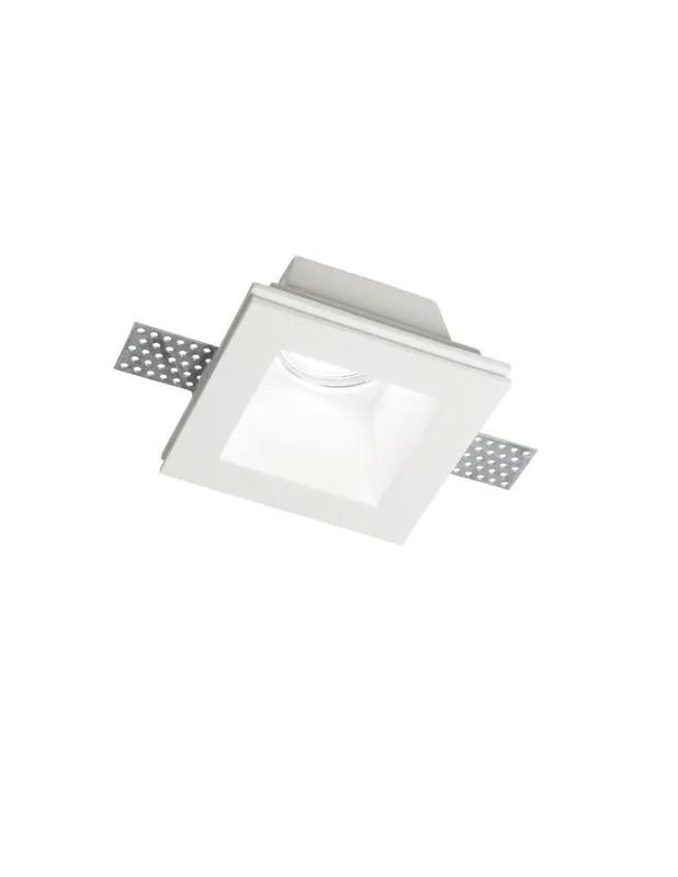 Affare Ideal Lux Samba Square D70 faretto gesso incasso quadrato