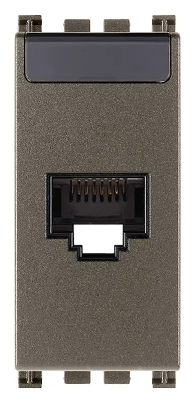 Miglior Prezzo Presa RJ45 Vimar Arkè con connettore Netsafe cat 6 metal - 19339.13.M