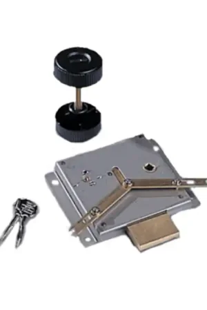 Popolare Serratura porte Conchiglia per cabine grigio - 095715017