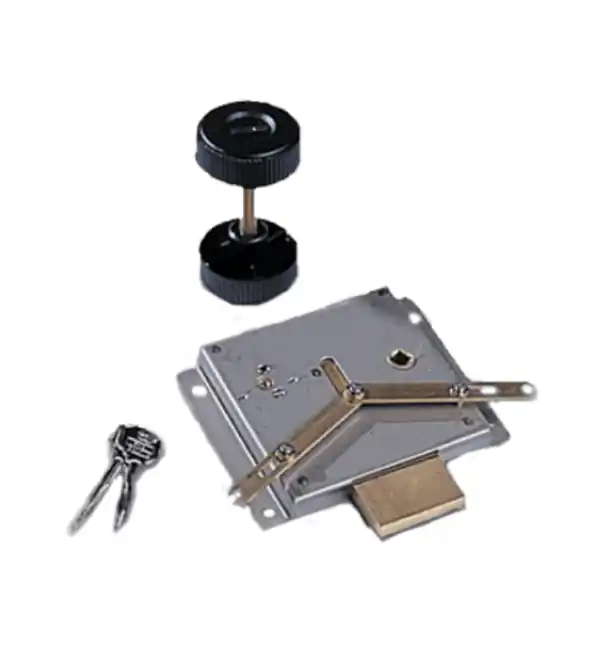 Popolare Serratura porte Conchiglia per cabine grigio - 095715017