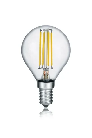 A Buon Prezzo LAMPADINA LED PALLINA CON FILAMENTO E14 TRASPARENTE 5 INTENTouchdimmerTA‘