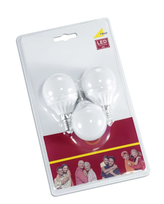 Direttamente Dal Produttore LAMPADINA LED PALLINA BLISTER 3 PEZZI
