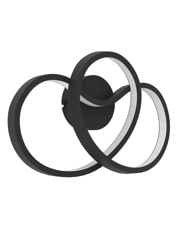 Saldi Applique da parete a led moderno design nero GL1744