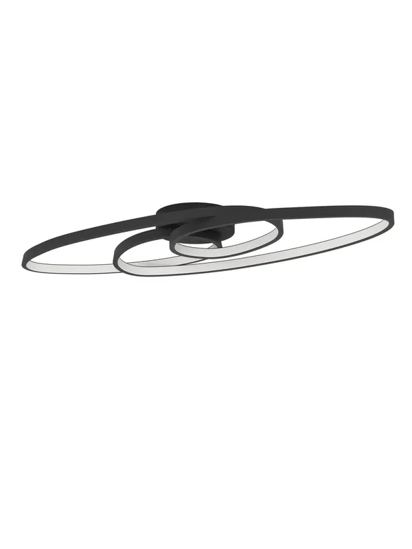 Plafoniera da soffitto a led moderna design nero GL1742 Offerta Speciale
