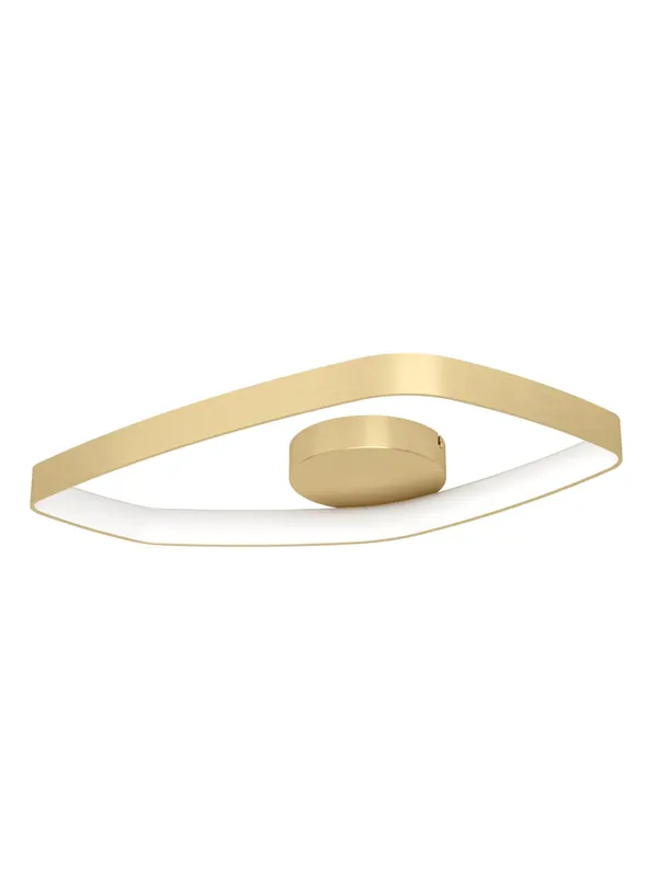 Plafoniera a led moderna in oro spazzolato GL1738 Offerta Limitata