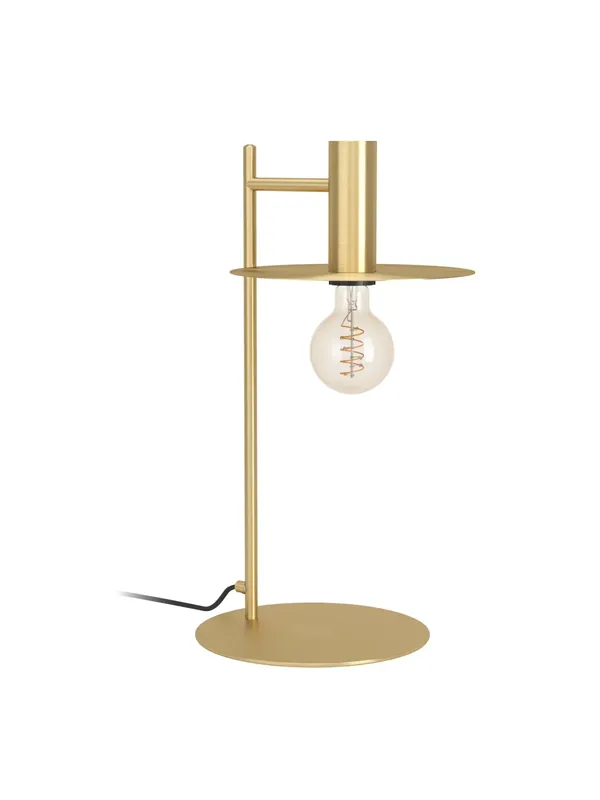 Lampada da tavolo moderna in metallo oro a 1 luce GL1731 Offerta Lampo