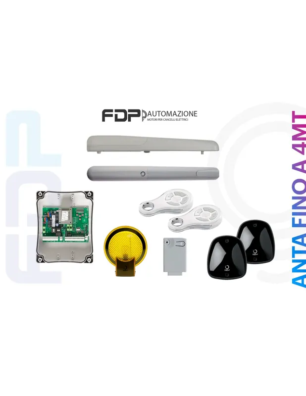 Motore kit battente RAY cancelli anta 4mt 220v rolling code key automation Ultimissimo Modello