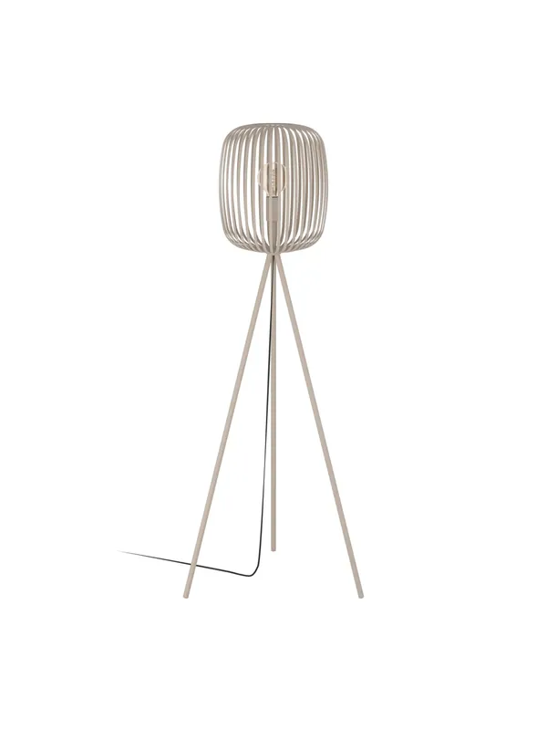 Offerta Lampada da terra piantana moderna in metallo sabbia a 1 luce GL1727
