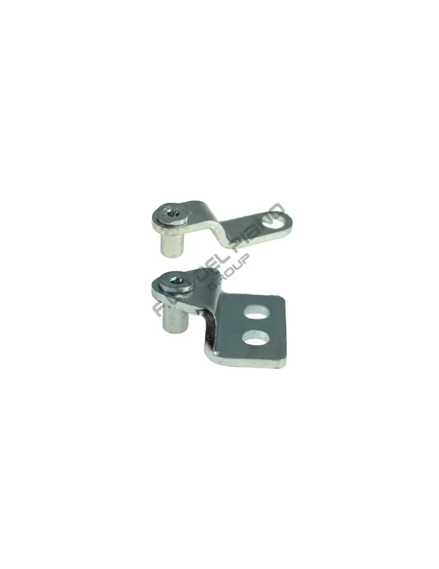 Coppia di staffe per motori interrati adattabile a came adun key automation Ultimissimo Modello